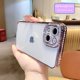 thumbnail image 4 of Funda compatible con iPhone 12 con protector de cámara de diamantes brillantes, funda de teléfono con cristales transparentes brillantes, a prueba de golpes, lente brillante para iPhone 12 (6.1''),, 4 of 8