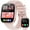 Rose Pink, variant on Smart Watch Fits for Android & iPhone, 1.85 inch Fitness Tracker, Men Womens Smartwatch with Make/Answer Calls/Message Reminder/100+ Sports Models, IP68 Waterproof Pedometer Watch, Perfect Gift, Pink