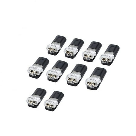 

D2 Welding Free Waterproof Electrical Car Mini 12V Auto Connector Plug Cable Connections Strip Terminal Clamp Wire Connector