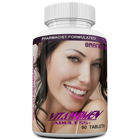 VITAWOMEN ADULT The Female Multivitamin, Minerals and Herbal Extracts that helps Enhance your Energy, Skin and Stamina. 60