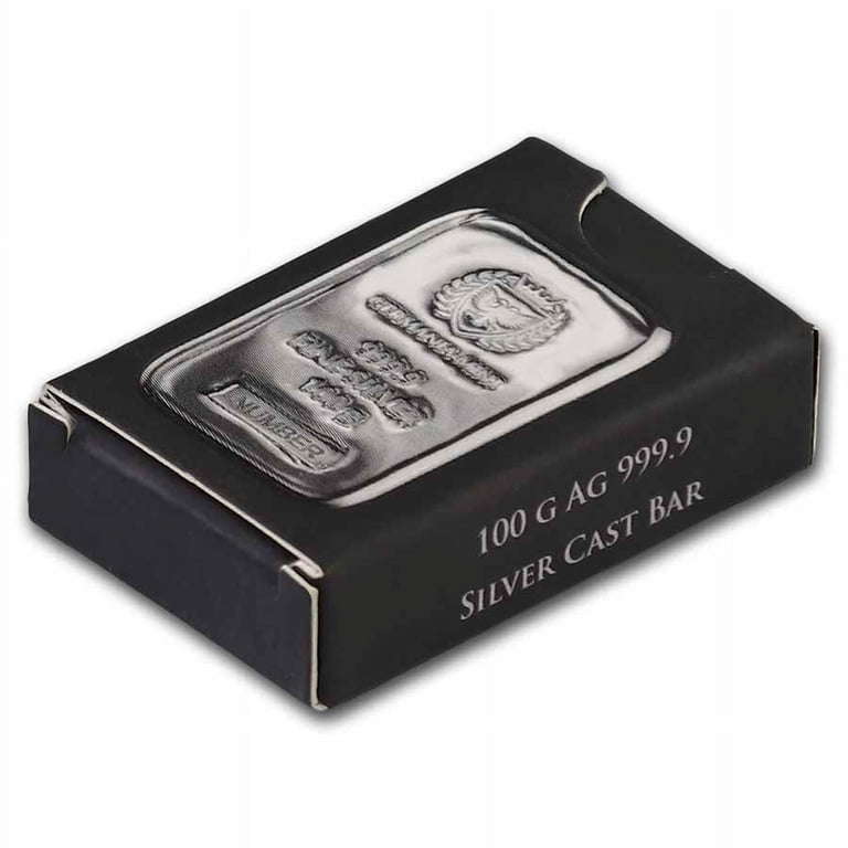 Germania Mint 100g Pure Silver Bullion Bar - Serialized - Walmart.com Germania Mint 100g Pure Silver Bullion Bar - Serialized - Walmart.com