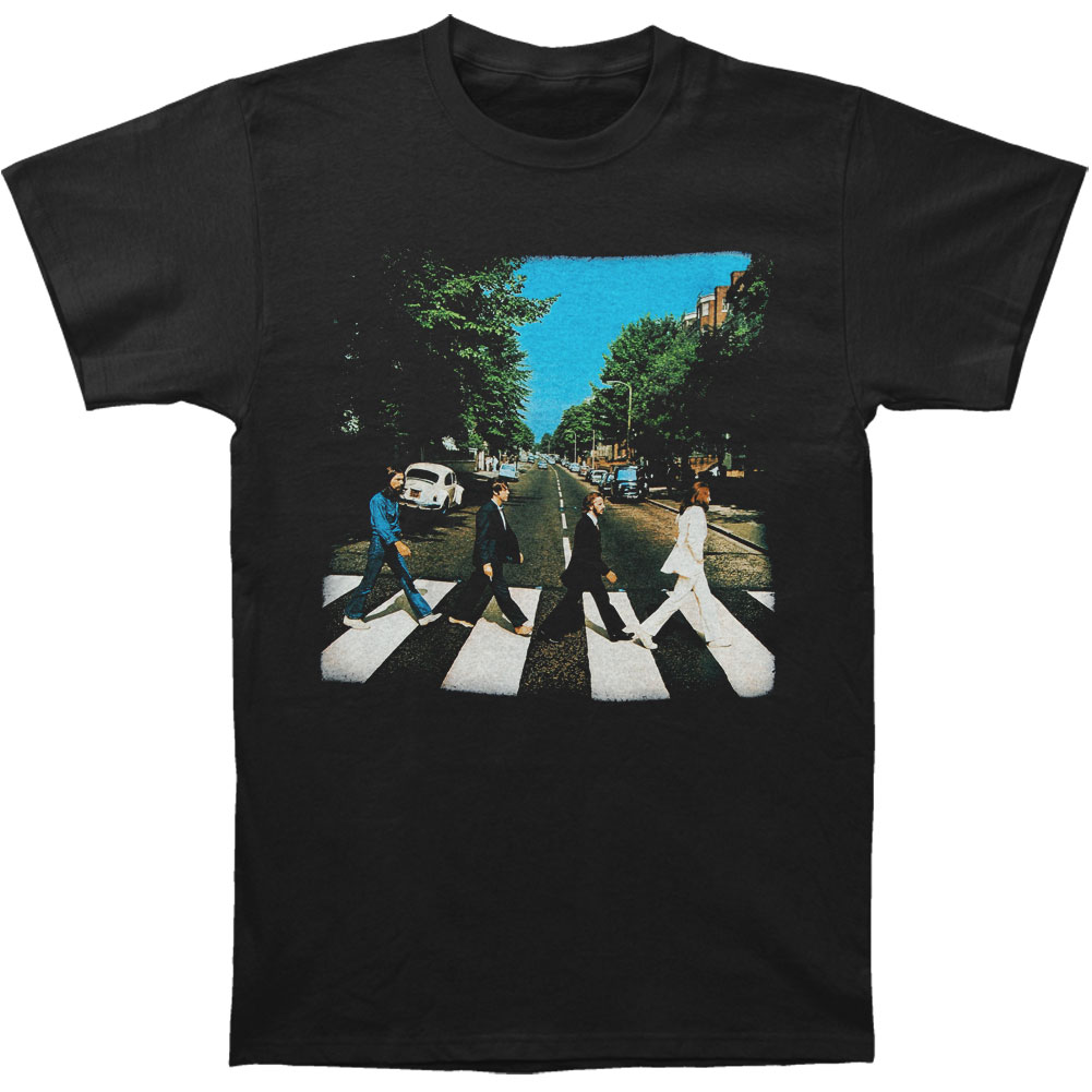 Custom Vintage Distressed Beatles Tshirt