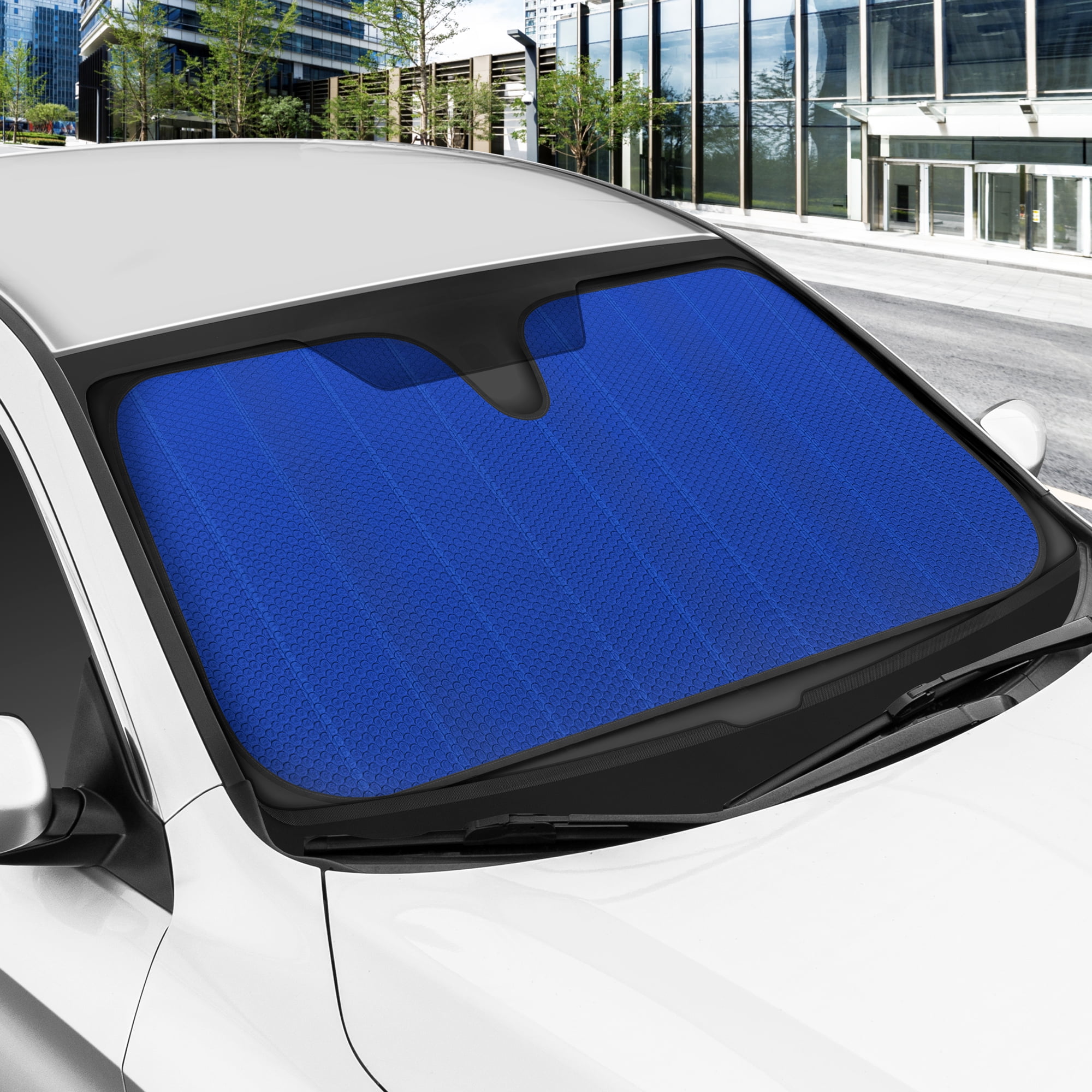 Motor Trend Front Windshield Sun Shade - Keeps Your Vehicle Cool