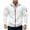 White#1833, variant on LIIPEE Men Hoodless Casual Solid Color Long Sleeve Stand Collar Zip Up Tops With Pockets Man Comfort Holiday Festival Party Sweatshirts,Wine,M
