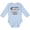 AE-Light Blue, variant on My Daddy Graduated and I'm Super Proud Boys or Girls Long Sleeve Baby Bodysuit