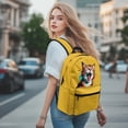 thumbnail image 4 of Psesaysky Surprised Cat Pop Art Backpack Set 17 Inch Kids Backpack Kids School Bag for Boys Girls Outdoor Sports Rucksack, 4 of 7