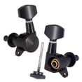 thumbnail image 2 of Paquete de 6 clavijas de bloqueo Sunnimix para guitarra 6L negro, 2 of 8
