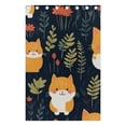 thumbnail image 5 of Cats Leaves Flowers Black Out Curtains 84 Inch Length Curtains for Sliding Glass Doors Bedroom Living Room 2 Pack, 5 of 6