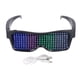 thumbnail image 2 of Gafas LED, Control De Aplicaciones Compatibles Con Múltiples Idiomas Gafas LED Brillantes Para Fiesta, 2 of 7