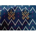 thumbnail image 4 of oneOone Cotton Silk Fabric Paisley & Chevron Ikat Printed Craft Fabric BTY 42 Inch Wide, 4 of 4