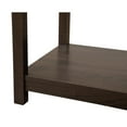 thumbnail image 4 of Home Furniture Modern Salem 1-Drawer Wenge Nightstand (24"H X 19"W X 20"D), 4 of 5