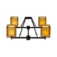 thumbnail image 2 of Meyda Tiffany 125076 36" Square Horizon Bay 4 Light Semi-Flushmount Ceiling Fixture -, 2 of 3