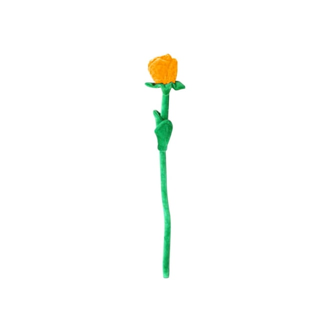Gkeoshab Curtain Simulation Roses Plush Toy Curtain Buttons Mother's Day Graduation Season Gift Home & Garden
