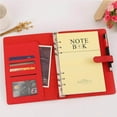 thumbnail image 3 of A5 Business Soft Leather Notebook Agenda Planner Organizer Travel Journal Daily Planner, 3 of 9