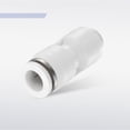 thumbnail image 3 of 5/16" x 5/32" Pneumatic Push to Connect Fittings Straight Union, White, 3 of 7