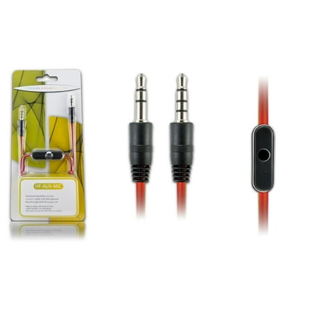 Cellular Accents Auxiliary Cable with Microphone Cellular Accents Auxiliary Cable with Microphone