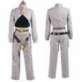 thumbnail image 2 of Disfraz de Anime JoJo's Bizarre Adventure de Rohan Kishibe, conjunto completo de pantalón y cinturón, traje de Halloween, 2 of 5