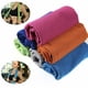 thumbnail image 4 of Sonducket Toalla de hielo refrescante Toallas de secado rápido transpirables Suministros de entrenamiento Toallita fría multicolor Correr Uniforme atlético verde, 4 of 6