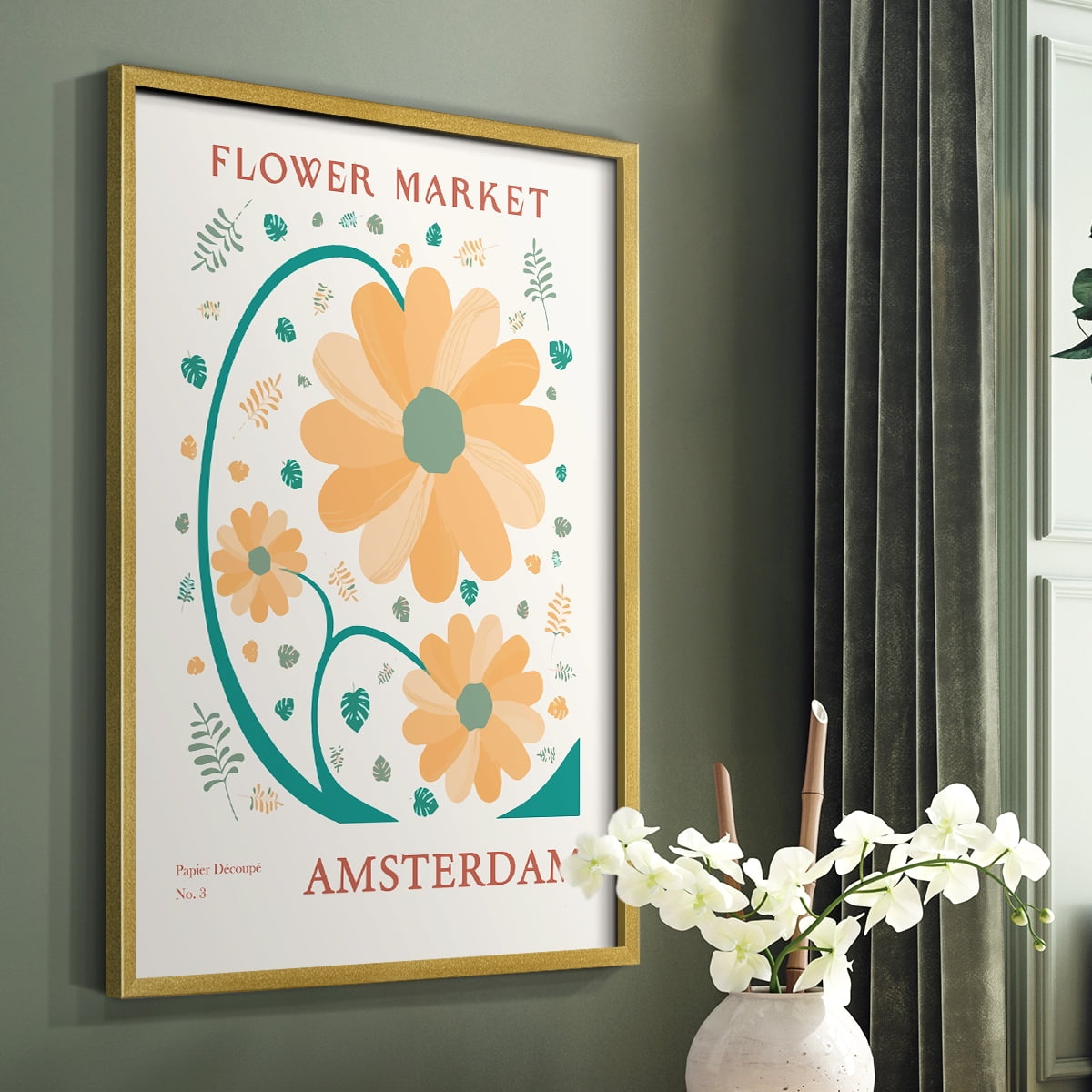 Matisse XVIII Framed Print - Solid Wood