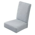 thumbnail image 2 of AMLESO Dining Room Chair Covers Protector Wedding Banquet Chair Slipcover Strechy Universal Light Grey_B, 2 of 8