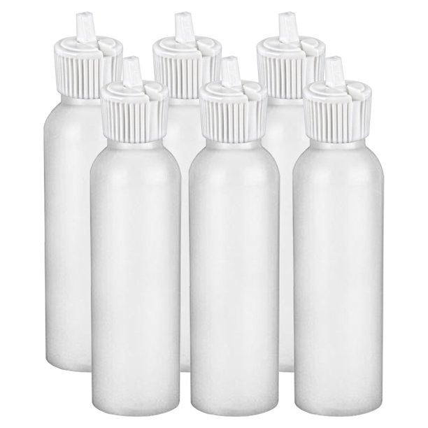 MoYo Natural Labs 2 oz Squirt Bottles, Squeezable Empty Travel
