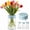 Blue-1pc, variant on Silicone Flower Frog, Flexible, for Vases