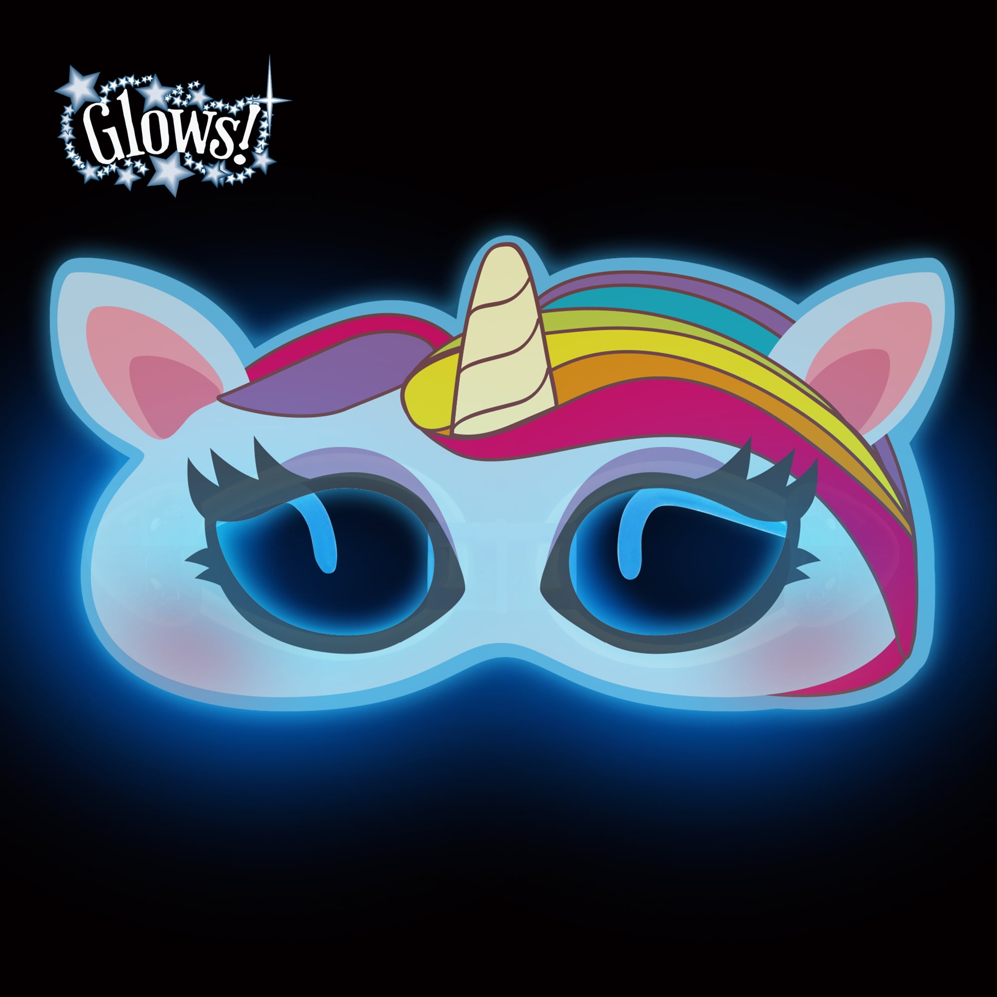 Glow-in-the-Dark Unicorn Mask