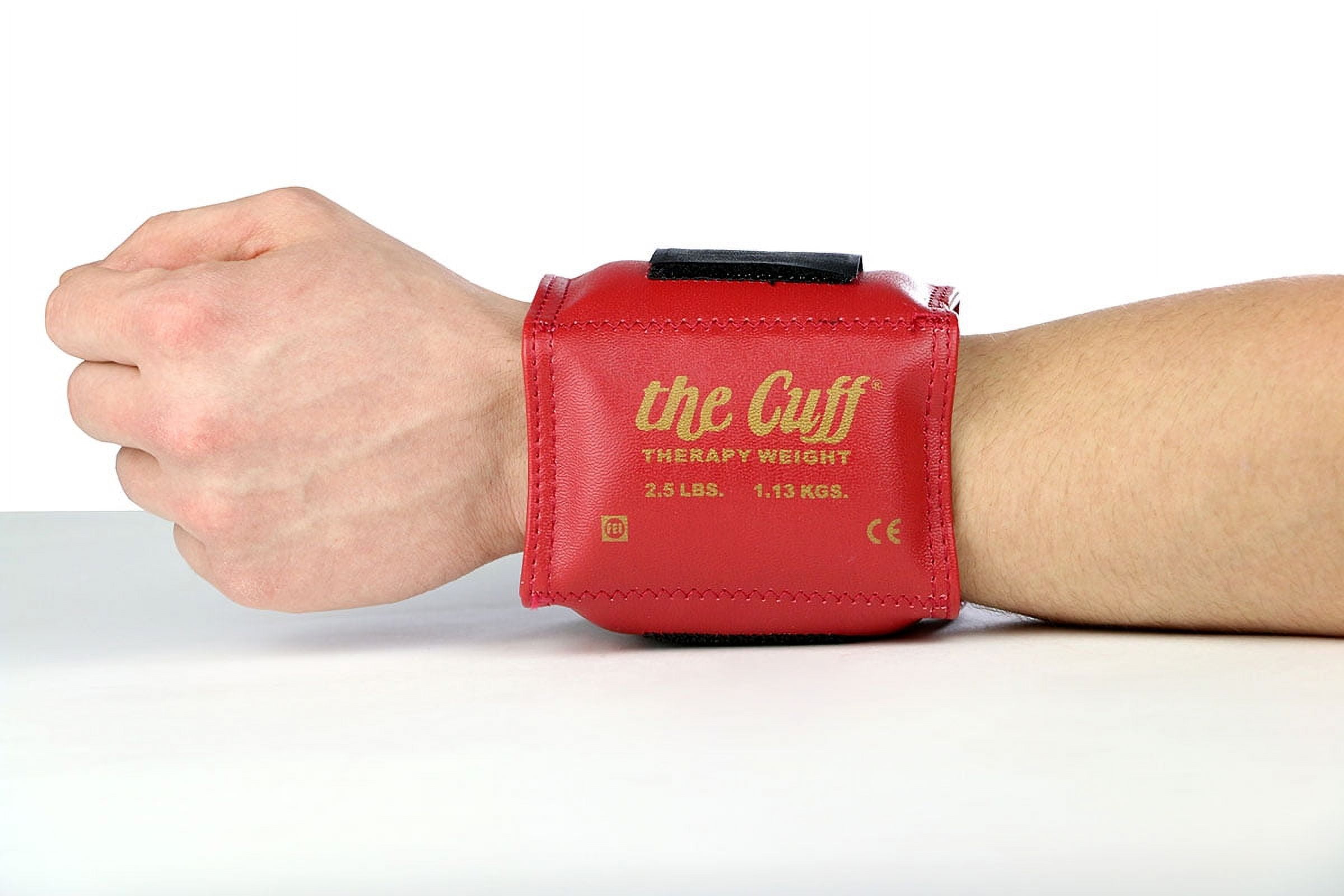 The Cuff Original 5lb Adjustable Ankle/Wrist Weight for Gym