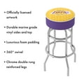 thumbnail image 3 of Trademark Gameroom Los Angeles Lakers City Bar Stool with Padded Seat, 3 of 5