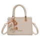 thumbnail image 3 of Bolso de mujer Bolso de mano retro de moda para mujer Bolso de mano tejido con textura Bolso cuadrado pequeño Bolso bandolera, 3 of 6