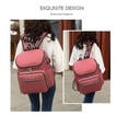 thumbnail image 3 of Mochila Wünd  Bolsa Pañalera Grande Y Moderna Multiusos Amplia Modelo Rosa, 3 of 4