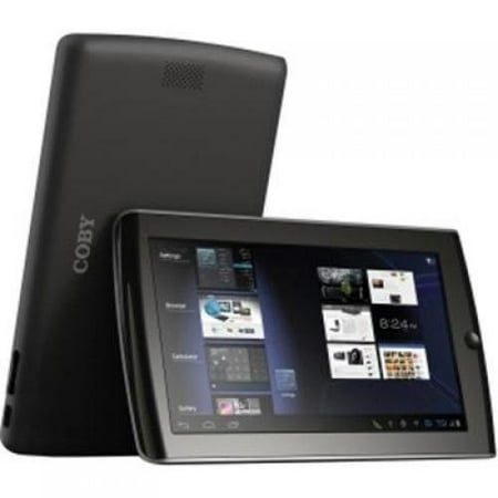 Coby MID7033-4 with WiFi 7" Touchscreen Tablet PC Featuring Android 4.0 (Ice Cream Sandwich) Operating System, Black