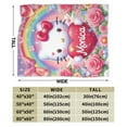 thumbnail image 6 of Hello Kitty Blanket, Super Soft Throw Blanket, Cozy Flannel Blankets For Boys Girls, Warm Blankets For Couch Sofa Bed, 80"X60", 6 of 9