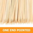 thumbnail image 3 of LITINKIMI 100 Sticks Per Pack Disposable Bamboo Utensils Bamboo Sticks Beige for Adults, 3 of 6