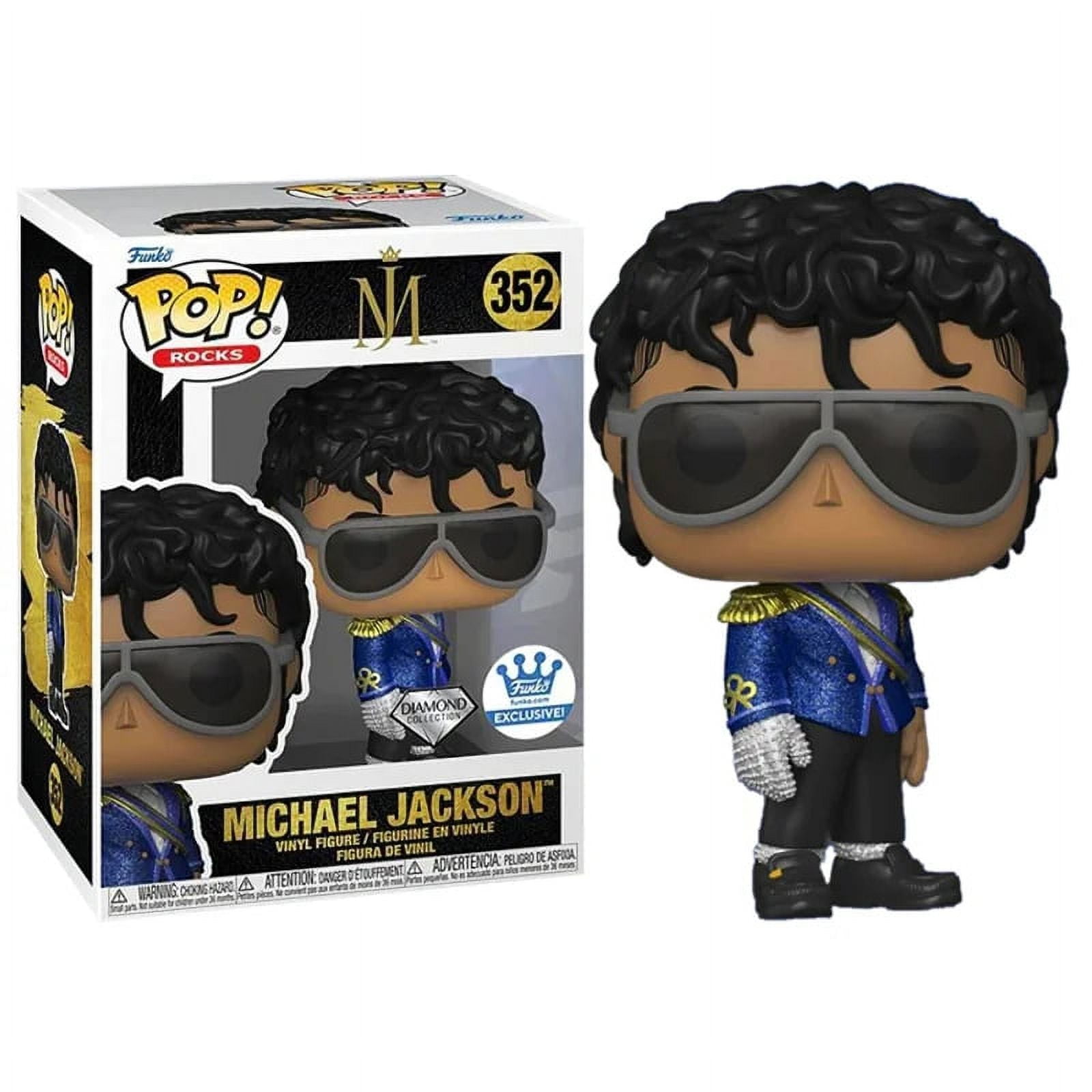 Pop! Michael Jackson (Rock With You) (Glitter) 456 Pop! Rocks – le Comptoir du Geek