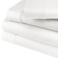thumbnail image 5 of BNM 800 TC Cotton Blend Bed Sheet Set, Queen, White, 5 of 5