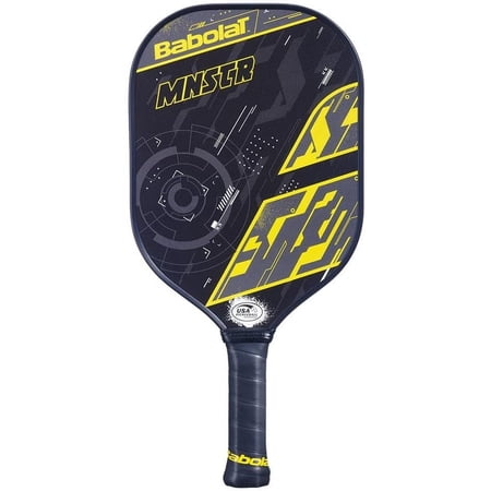 MNSTR Pickleball Paddle (Black/Yellow)
