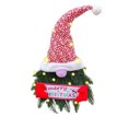 thumbnail image 1 of Fiudx Liquidación De Ahorros De Verano Guirnalda Navideña Para Colgar En La Puerta, Muñeco Sin Rostro, Enlace De Flores, Decoración Del Día, Sombrero De Navidad, Guirnalda, 1 of 2