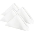 thumbnail image 1 of [Pack of 24] Cloth Napkins, White], Polyester Dinner Napkins, 1 of 8