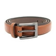 thumbnail image 1 of Duke Mens D555 Anthony Stitched Leather Square Buckle Belt, 1 of 3