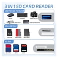 thumbnail image 2 of Lector de tarjetas SD USB-C 3 en 1 MBODMI para iPhone y Mac, 2 of 8