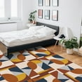 thumbnail image 6 of Area Rug 5'x8' Art Decor Mid-Century Modern Abstract Geometric Multi Color Washable Area Rugs Non Shedding Floor Carpet Rubber Backing Non-Slip Indoor Mats for Living Room Bedroom Kitchen, 6 of 8