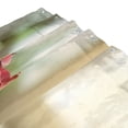 thumbnail image 3 of Bath Curtain & 60x72in Non-Slip Bath Mat Set 12-Grommet Shower Curtain Memory Foam Bath Rug Roses on Wooden Table, 3 of 8