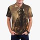 thumbnail image 1 of Fotbe Apocalyptic Skull Soldier Camiseta Polo de Golf para Hombre con Estampado – Camisa Deportiva Transpirable con Cuello Abotonado-4X-Large, 1 of 6