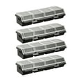 thumbnail image 2 of 4 cajas organizadoras de tornillos con compartimentos, divisores y compartimentos para clavos, tuercas y componentes electrónicos. Ideal para banco de Negro, 2 of 8