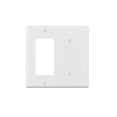 thumbnail image 1 of Plato de pared Leviton White de 1 banda para decoración de nailon termoplástico, 1 of 1