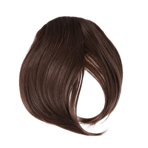 ELAYARD Fashion Synthetic Wigs One Piece Clip in Front Hair Fringe Hair Extensions for Women Girls(8#)