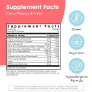 MethylPro B Complex + 15mg L-Methylfolate - Professional Strength Vitamin B Complex + Folate Supplement for Energy, Mood + Immune Support - Vitamin B12, Vitamin B6, Vitamin C + More - (30 Capsules)