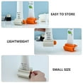 thumbnail image 3 of FRCOLOR toothpaste squeezer 4 Pcs Toothpaste Dispenser Squeezer Roller Lotus Shape Toothpaste Stand,2.36"X2.95"X1.38", 3 of 5