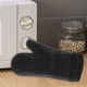 thumbnail image 5 of Pisexur Batería de cocina Guantes para hornear, guantes aislantes de cocina que soportan temperaturas altas de 260 grados, suaves, de uso prolongado y fáciles de limp para la cocina del hogar, 5 of 6